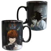 ABYstyle - Death Note - Colour Changing Mug - 460 ml - Kira & L, Multicoloured, Z105510